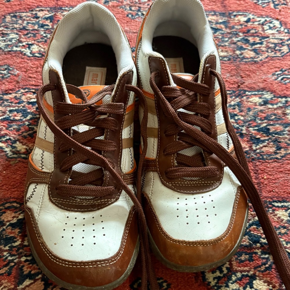 Marc Ecko Unltd Sneakers Mens Brown White Orange Good Streetwear Shoes